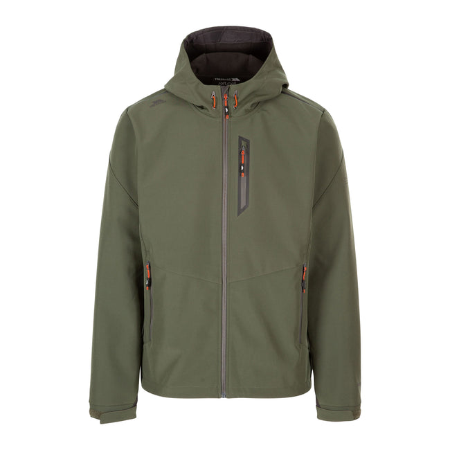 Ivy - Front - Trespass Mens Marlon Soft Shell Jacket