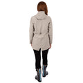 Mushroom - Side - Trespass Womens-Ladies Brampton Waterproof Jacket