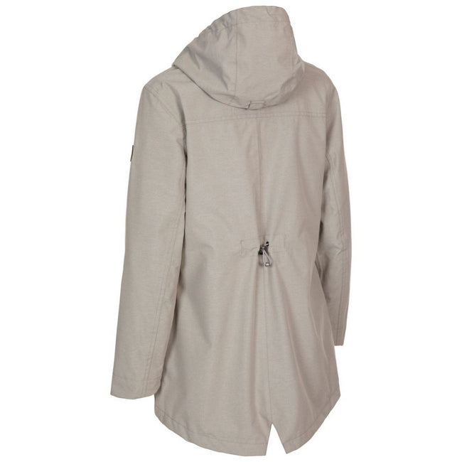 Mushroom - Lifestyle - Trespass Womens-Ladies Brampton Waterproof Jacket
