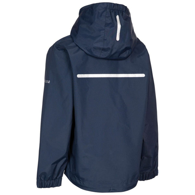 Pear Green - Back - Trespass Childrens Boys Raymont Waterproof Jacket