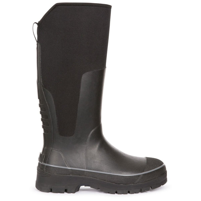 Black - Back - Trespass Mens Soren Galoshes