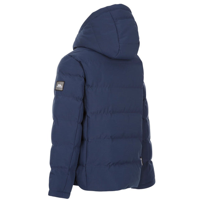 Navy - Back - Trespass Boys Habbton Jacket