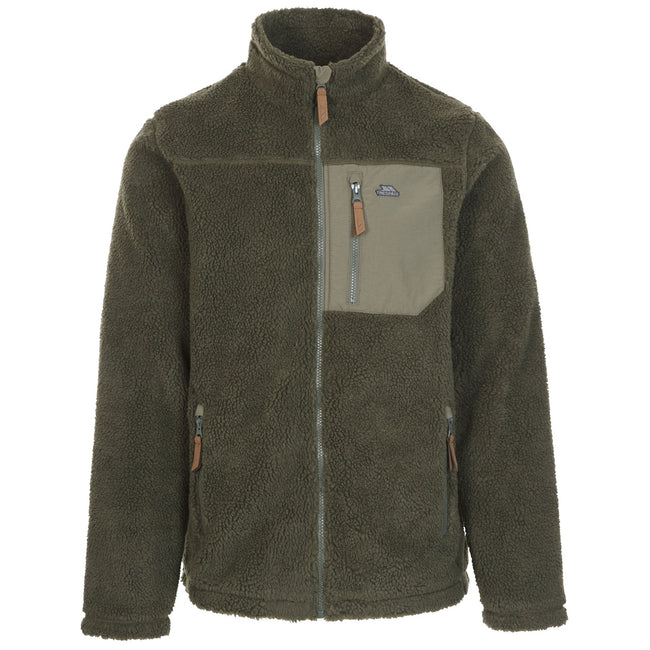 Ivy - Front - Trespass Mens Buck Fleece Jacket