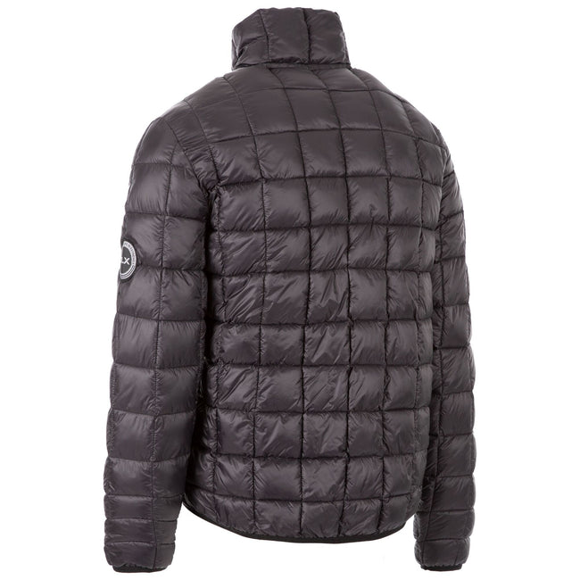 Black - Back - Trespass Mens Asher DLX Padded Jacket