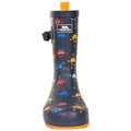 Multicolored - Close up - Trespass Childrens-Kids Puddle Monster Galoshes