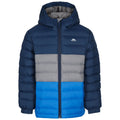 Navy - Front - Trespass Boys Shift Padded Jacket