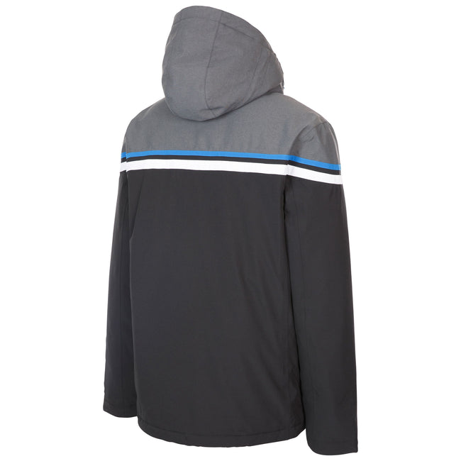 Black - Side - Trespass Mens Dexy Ski Jacket