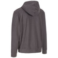 Dark Grey - Back - Trespass Mens Hackforth Marl Full Zip Hoodie
