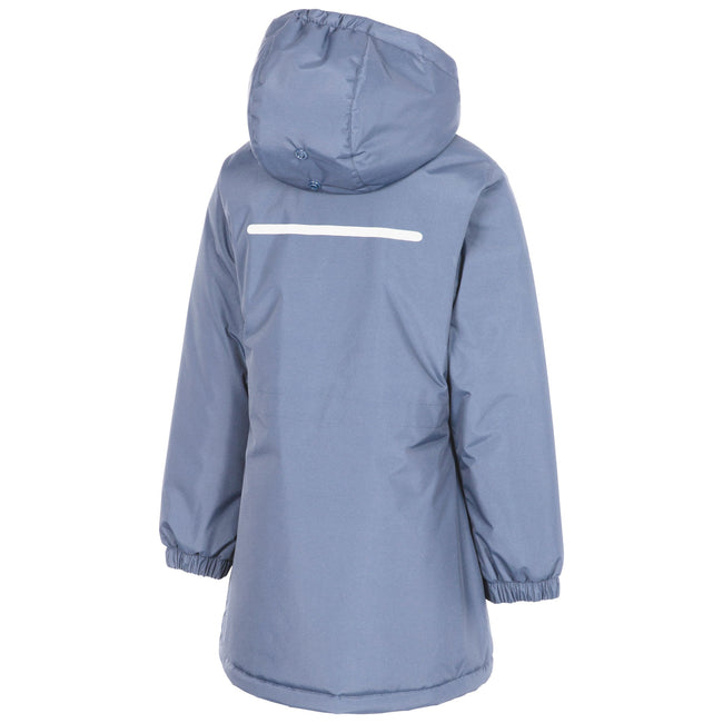 Gray - Side - Trespass Childrens-Kids Better TP50 Waterproof Jacket