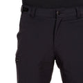 Black - Side - Trespass Mens Gatesgillwell B Cargo Shorts