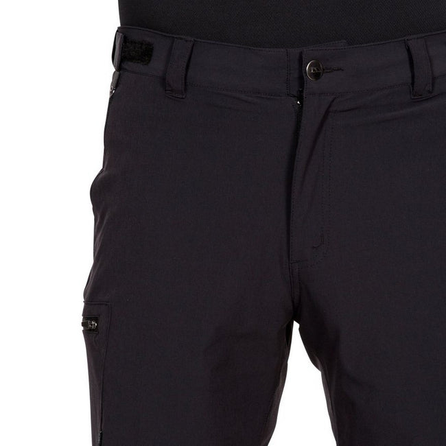 Black - Side - Trespass Mens Gatesgillwell B Cargo Shorts