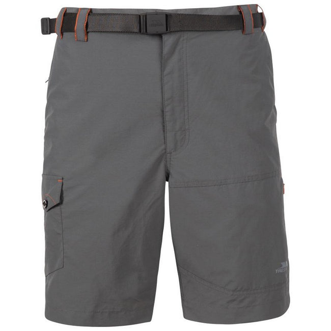 Carbon - Front - Trespass Mens Rathkenny Cargo Shorts