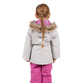 Platinum - Close up - Trespass Girls Denia TP50 Ski Jacket