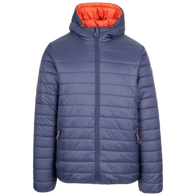Navy - Front - Trespass Mens Senby Reversible Jacket