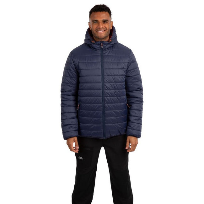 Navy - Pack Shot - Trespass Mens Senby Reversible Jacket