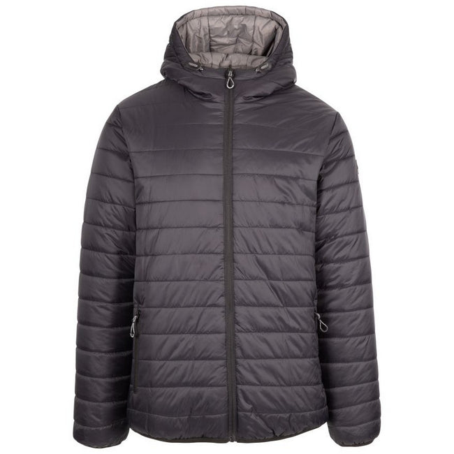 Black - Front - Trespass Mens Senby Reversible Jacket