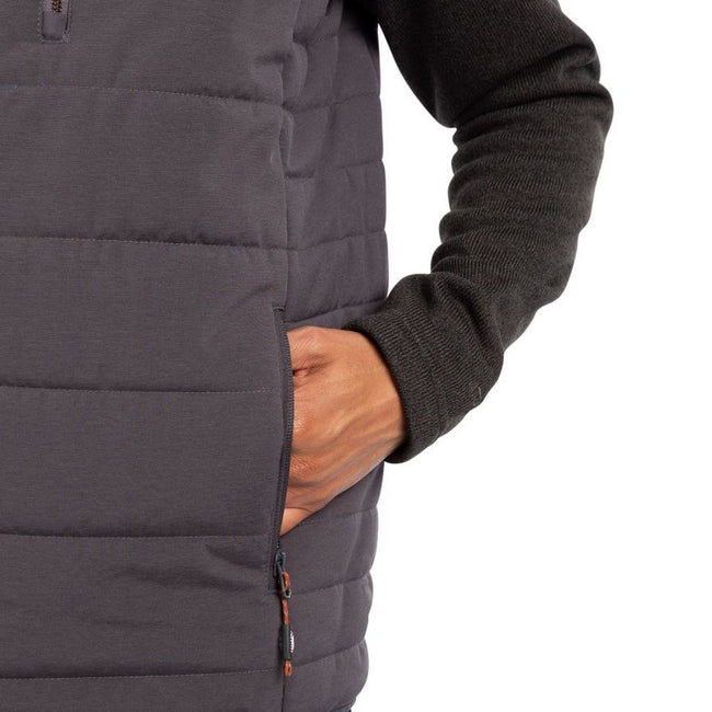 Dark Grey Marl - Pack Shot - Trespass Mens Greig Vest