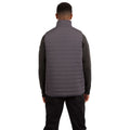 Dark Grey Marl - Close up - Trespass Mens Greig Vest