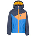Blue - Front - Trespass Childrens-Kids Smash TP50 Waterproof Jacket