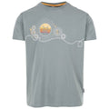 Pond Blue - Front - Trespass Mens Longcliff T-Shirt