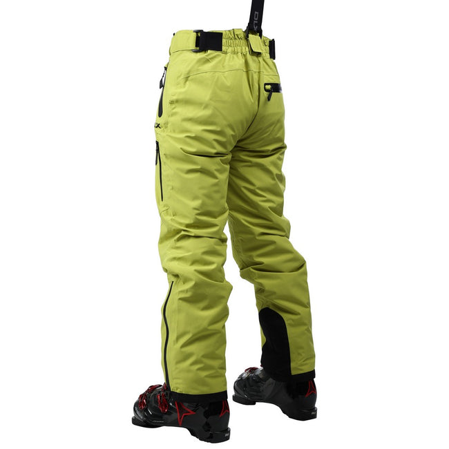 Lime Zest - Back - Trespass Kristoff Ski Trousers