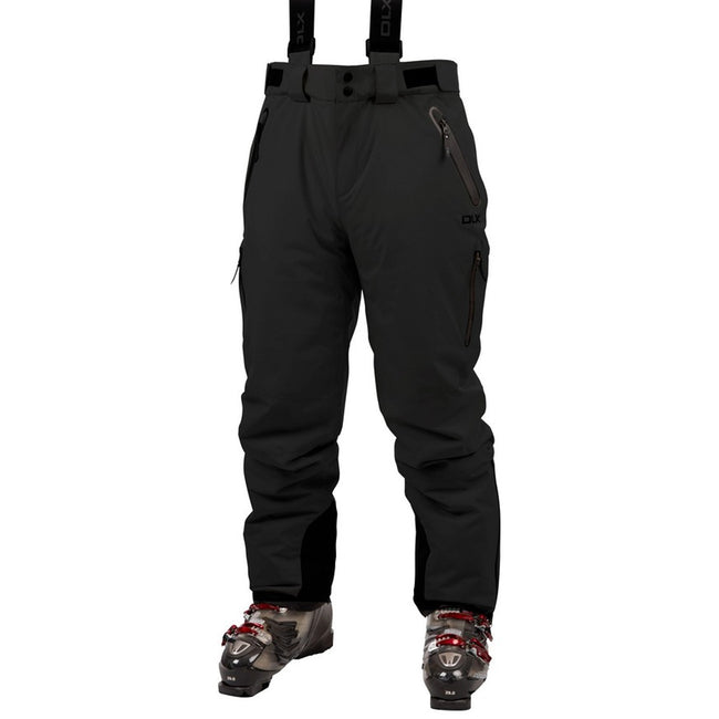 Black - Front - Trespass Kristoff Ski Trousers
