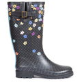 Black - Pack Shot - Trespass Womens-Ladies Samira Galoshes