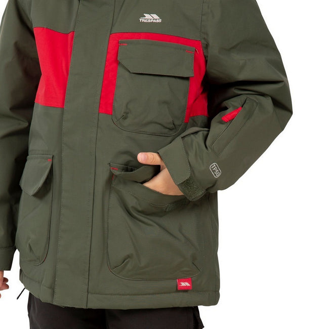 Ivy - Close up - Trespass Boys Montee TP50 Ski Jacket