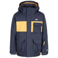 Navy - Front - Trespass Boys Montee TP50 Ski Jacket