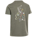 Ivy Marl - Back - Trespass Mens Quarry T-Shirt