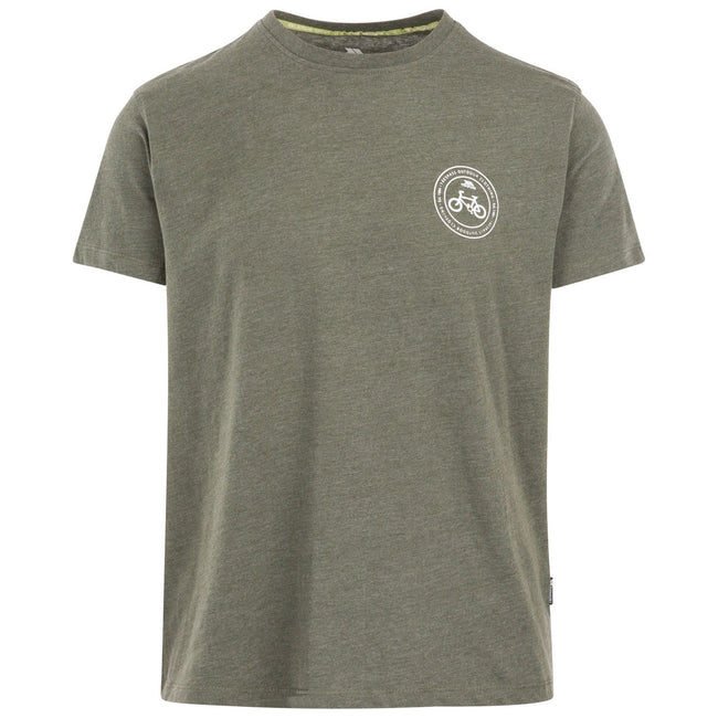 Ivy Marl - Front - Trespass Mens Quarry T-Shirt