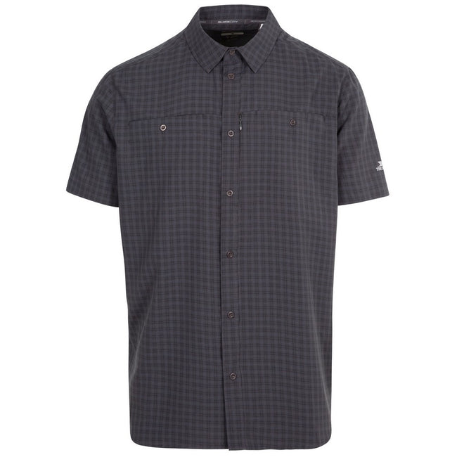 Dark Grey - Front - Trespass Mens Gilcrux Shirt