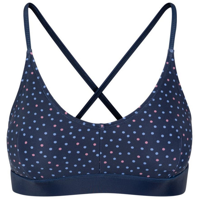 Navy - Front - Trespass Womens-Ladies Laura Bikini Top