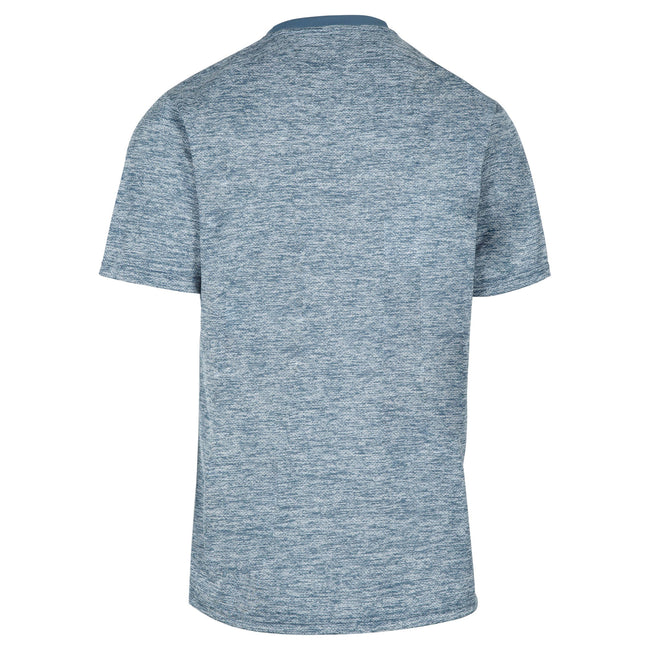 Smokey Blue - Back - Trespass Mens Ace Active T-Shirt