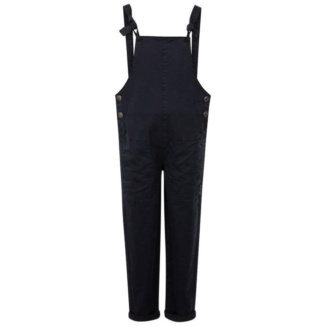Navy - Front - Trespass Childrens-Kids Earnest Overalls