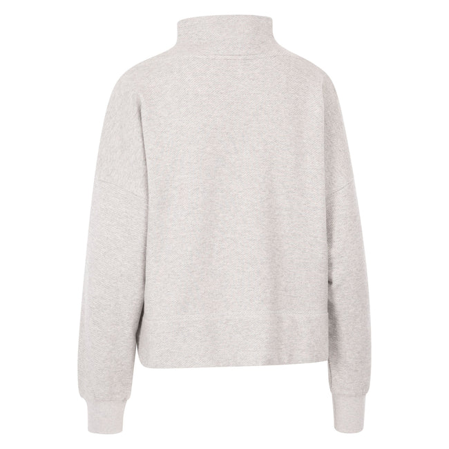 Gray - Back - Trespass Womens-Ladies Pressure Marl Top