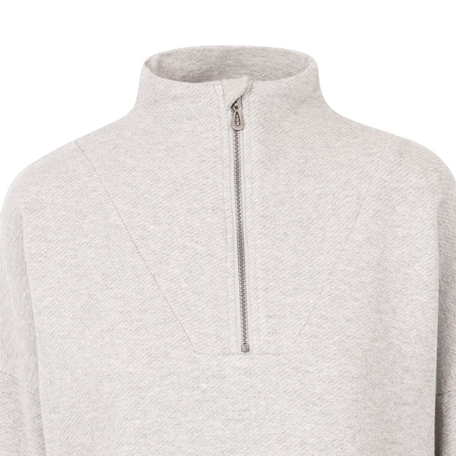 Gray - Side - Trespass Womens-Ladies Pressure Marl Top