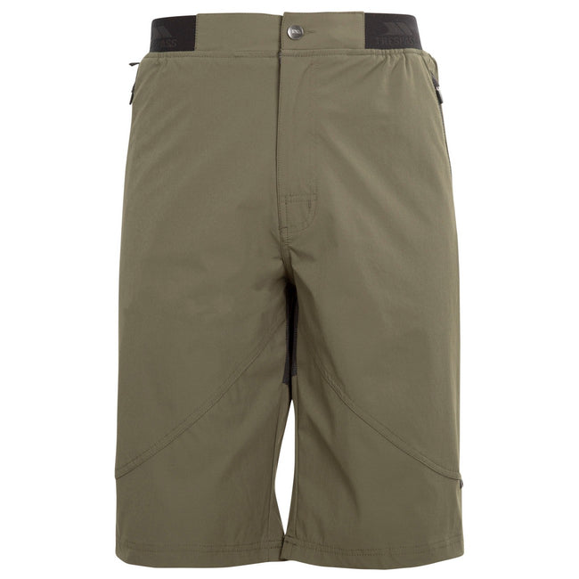 Dark Ivy - Front - Trespass Mens Hainford Shorts