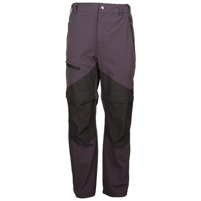 Dark Grey - Front - Trespass Mens Gratwich Pants
