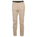Oatmilk - Front - Trespass Mens Garsdale Pants