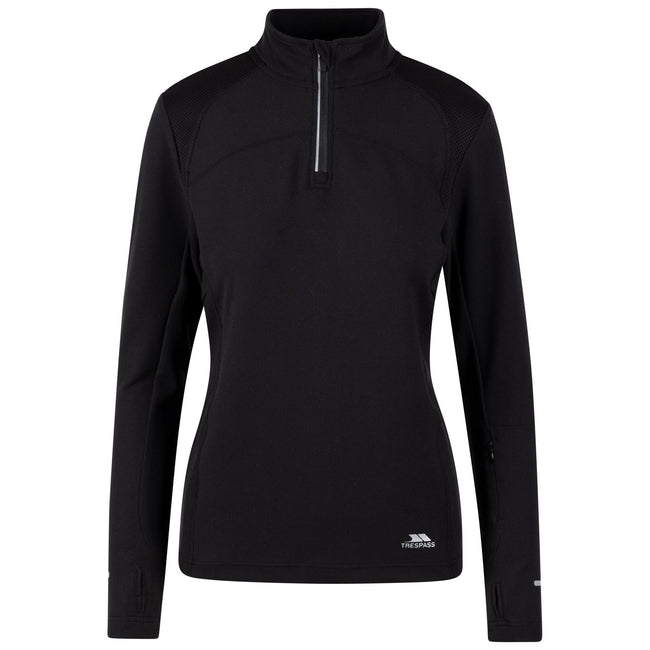 Black - Front - Trespass Womens-Ladies Terek TP75 Top