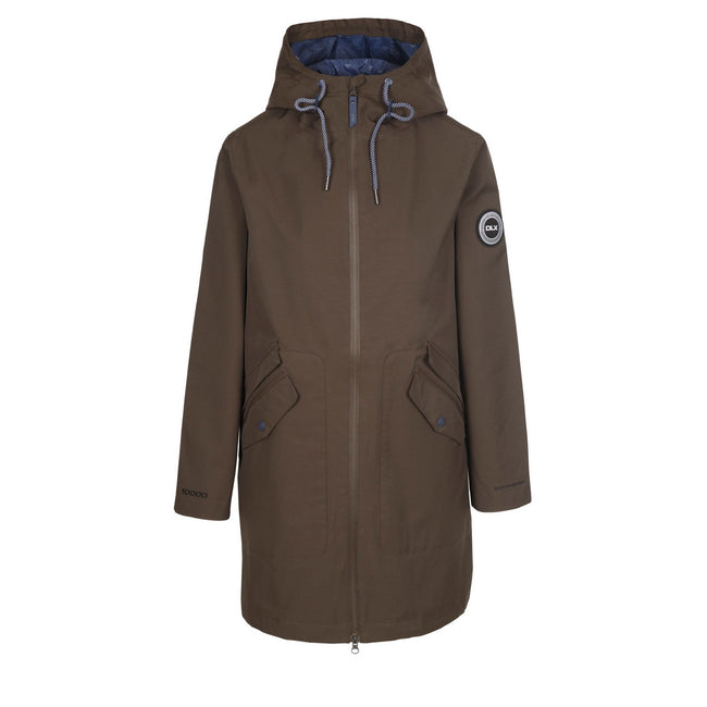 Ivy - Front - Trespass Womens-Ladies Maisy DLX Waterproof Jacket