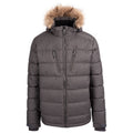 Grey Marl - Front - Trespass Mens Pagleshaw TP75 Waterproof Parka