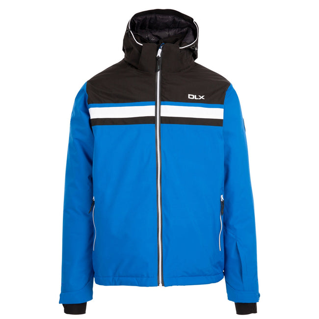 Blue - Front - Trespass Mens Vaughn DLX Ski Jacket