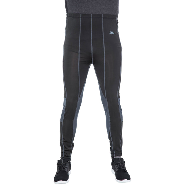Black X - Back - Trespass Mens Tactic Base Layer Pants