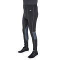 Black X - Side - Trespass Mens Tactic Base Layer Pants
