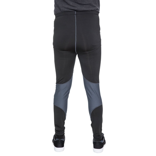 Black X - Pack Shot - Trespass Mens Tactic Base Layer Pants
