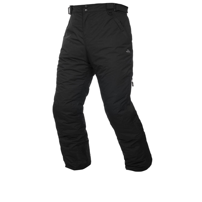 Black - Side - Trespass Mens Bezzy Ski Pants