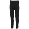 Black - Front - Trespass Adults Unisex Yomp360 Base Layer Bottoms