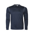 Navy - Front - Printer Mens Marathon Sweatshirt